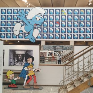ruang pamer Smurf dan Peyo ruang pamer Smurf dan Peyo