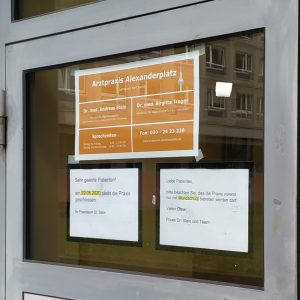 lokasi klinik dokter Arztpraxis Alexanderplatz