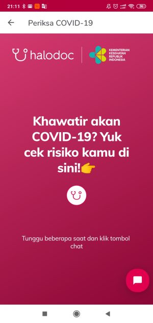 fitur periksa Covid-19 di aplikasi Halodoc