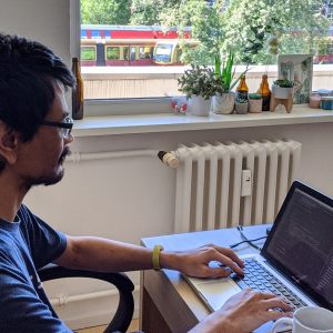 sudut kerja baru di rumah