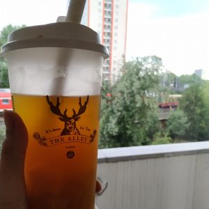 minuman teh The Alley