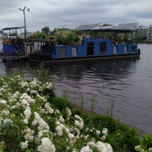 taman di pinggir Sungai Spree taman di pinggir Sungai Spree