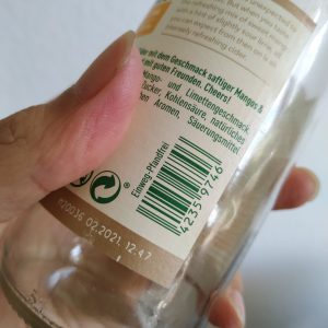 bukan botol deposit, bisa didaur ulang