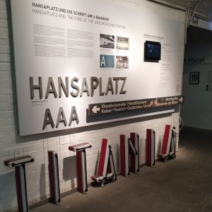 koleksi tulisan huruf Hansaplatz