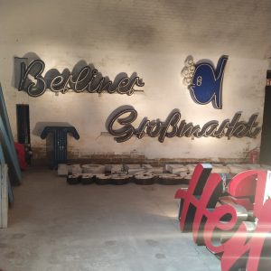 koleksi huruf di Buchstabenmuseum koleksi huruf di Buchstabenmuseum