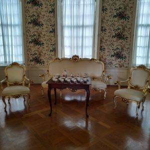 salah satu ruang untuk mnium teh di Rumah Cina Sanssouci