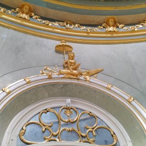 ornamen monyet di Rumah Cina Sanssouci