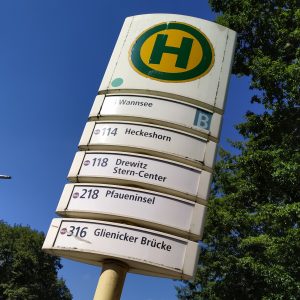 halte bus Wansee