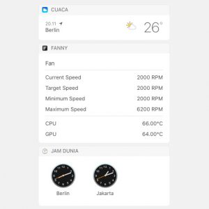 temperatur MacBook Pro lebih rendah