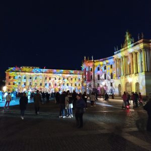 Festival of Lights di Bebelplatz, Unter den Linden, Berlin, Jerman Festival of Lights di Bebelplatz, Unter den Linden, Berlin, Jerman