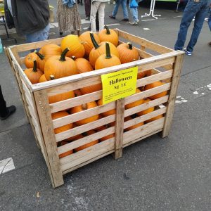 labu Halloween dijual di Festival Labu