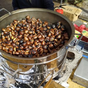 kastanye bakar di Festival Labu Berlin