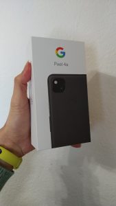 kemasan Google Pixel 4a