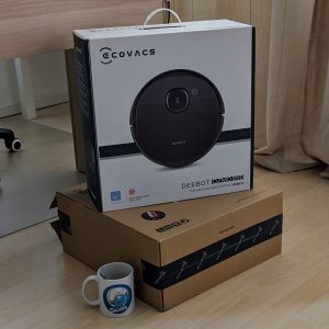 kemasan asli Ecovacs Deebot Ozmo 950 kemasan asli Ecovacs Deebot Ozmo 950