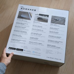 keterangan di bagian belakang Ecovacs Deebot Ozmo 950 keterangan di bagian belakang Ecovacs Deebot Ozmo 950