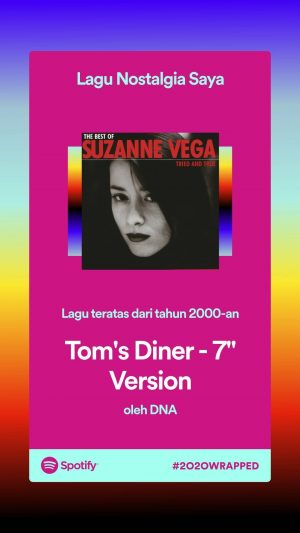 lagu nostalgia 2020 menurut Spotify