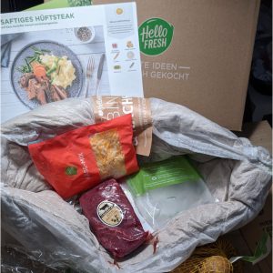 bahan makanan yang dikirimkan oleh HelloFresh bahan makanan yang dikirimkan oleh HelloFresh