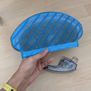 hasil pengepelan robot pembersih Ecovacs Deebot Ozmo 950 hasil pengepelan robot pembersih Ecovacs Deebot Ozmo 950