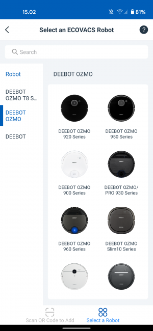 menautkan robot pembersih Ecovacs Deebot Ozmo 950 ke aplikasi Ecovacs Home menautkan robot pembersih Ecovacs Deebot Ozmo 950 ke aplikasi Ecovacs Home