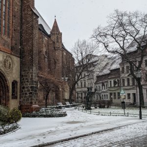 suasana kota tua Nikolaiviertel suasana kota tua Nikolaiviertel