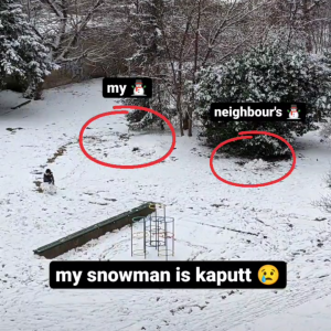 boneka salju buatan kami dan tetangga hilang tak berbekas boneka salju buatan kami dan tetangga hilang tak berbekas