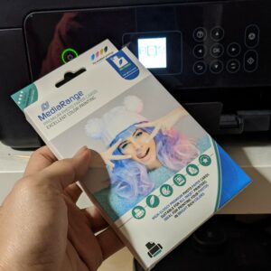 kertas foto berukuran kartu pos Media Range MRINK104