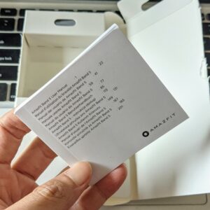 buku panduan Amzafit Band 5 buku panduan Amzafit Band 5