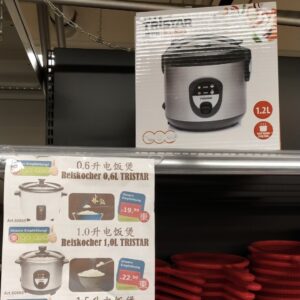 rice cooker Tristar RK-6135 di supermarket Go Asia rice cooker Tristar RK-6135 di supermarket Go Asia