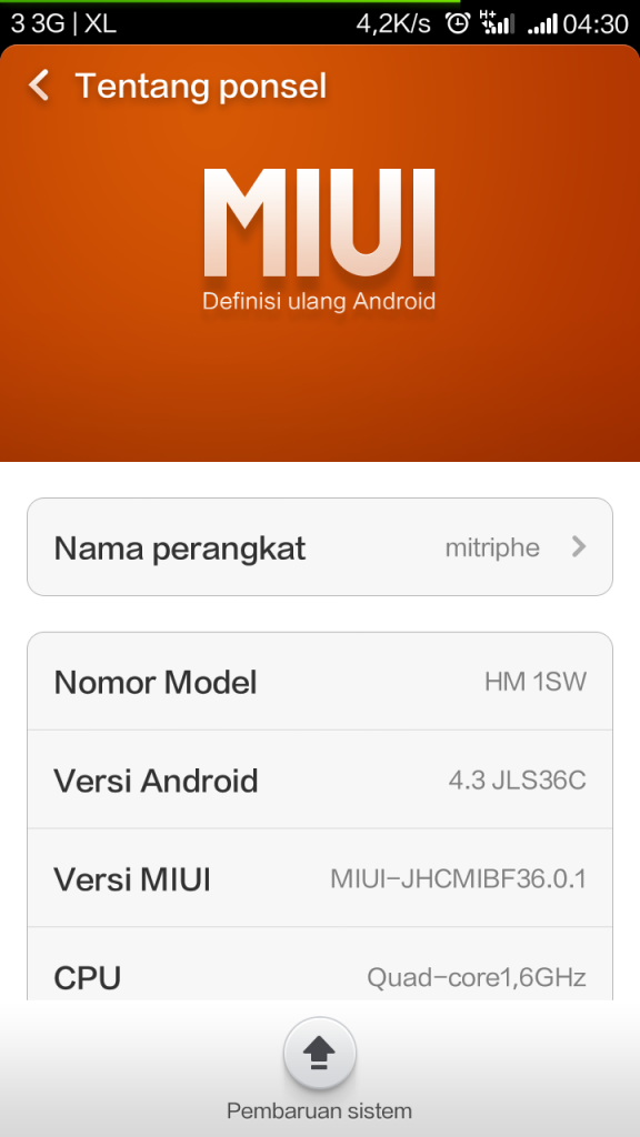 tentang ponsel setelah root