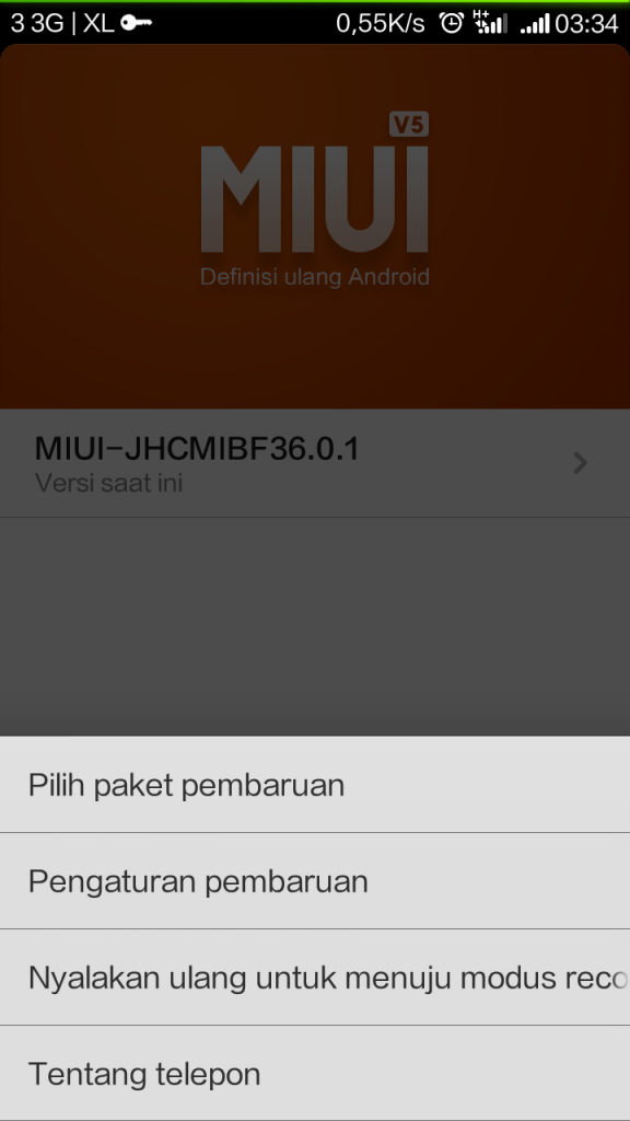 Pembaruan JHCMIBF36.0.1