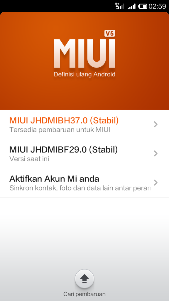 versi ROM